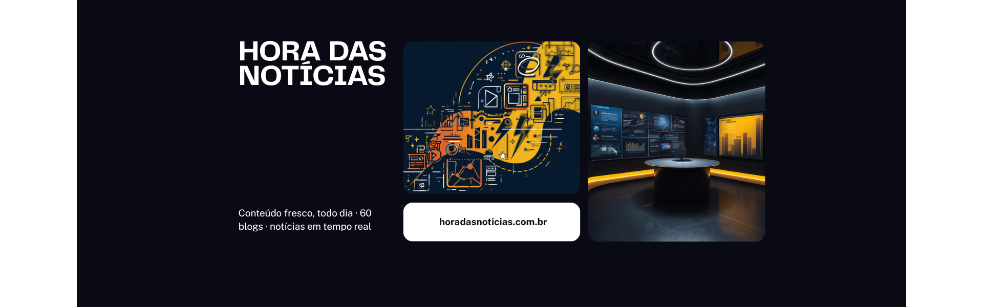 Hora das Noticias - Conteudo fresco todo dia